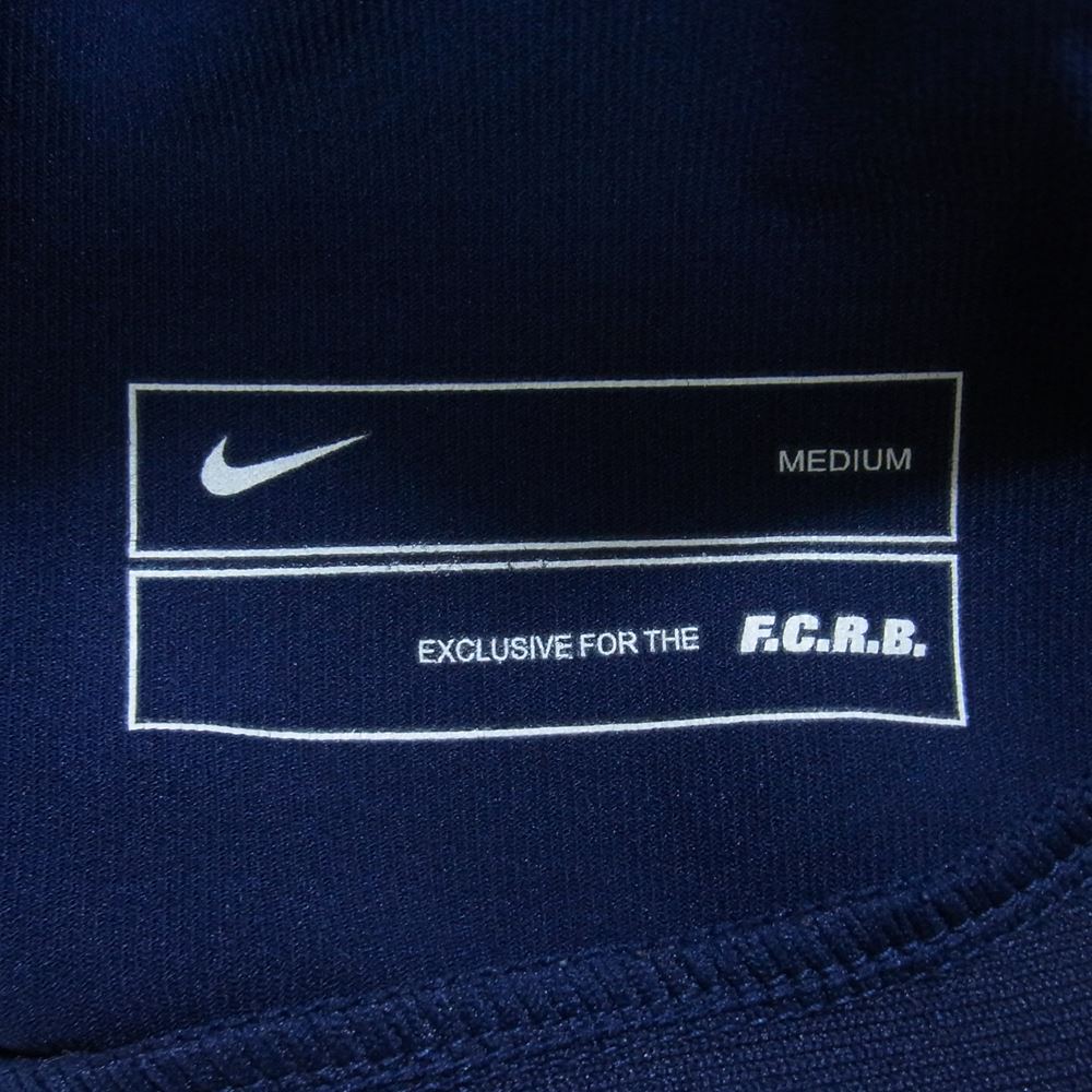 F.C.R.B. エフシーアールビー NIKE ナイキ GAME SHIRT ゲームシャツ ネイビー系 オレンジ系 M【中古】