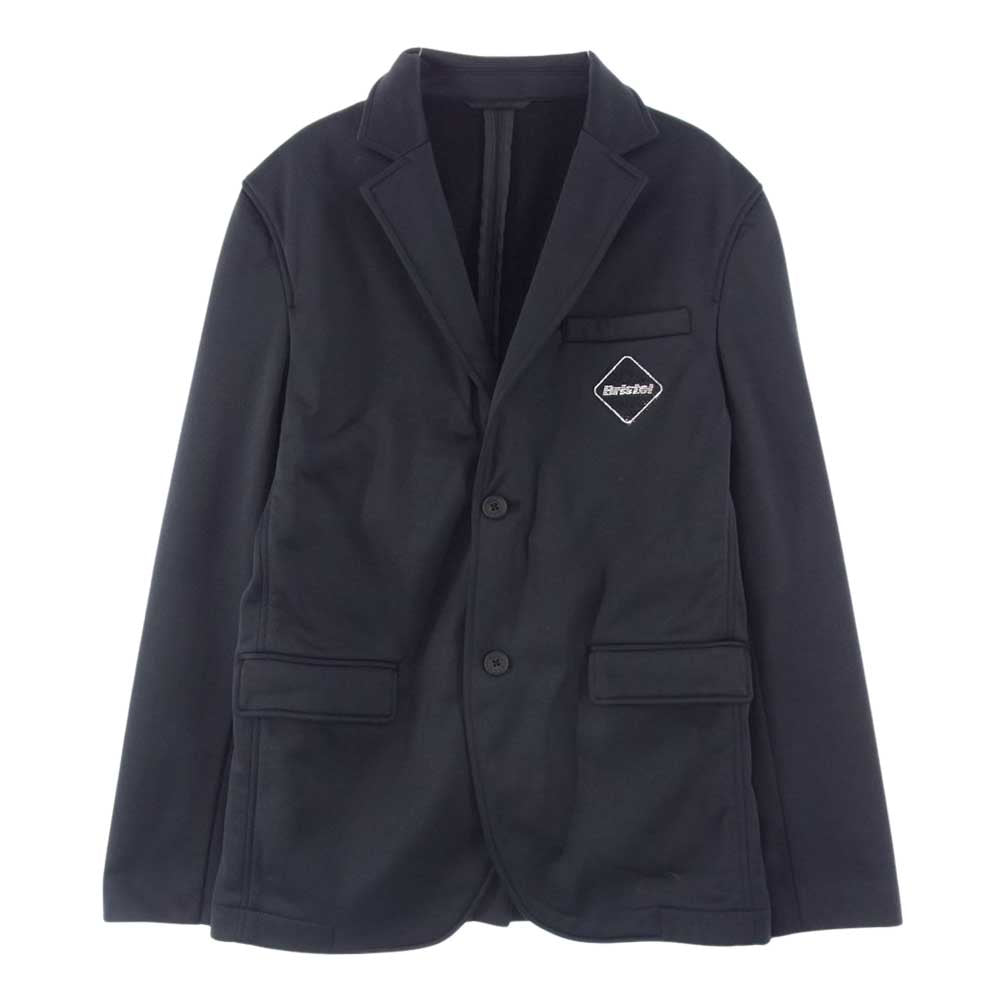 F.C.R.B. エフシーアールビー NIKE ナイキ ラインストーンロゴ テーラード ジャケット ブラック系 グレー系 M【中古】