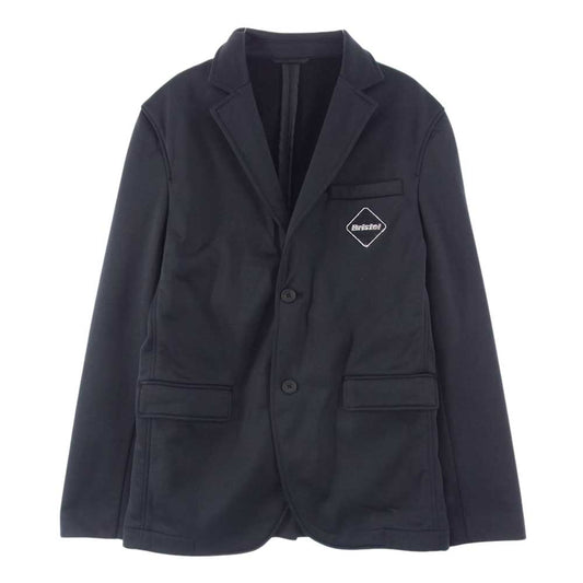 F.C.R.B. エフシーアールビー NIKE ナイキ ラインストーンロゴ テーラード ジャケット ブラック系 グレー系 M【中古】