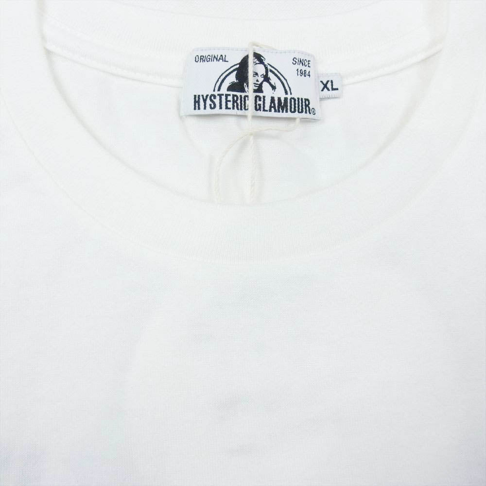 HYSTERIC GLAMOUR ヒステリックグラマー 02193CT15 IBUKI YOUTH SAFTY PANDA TEE Tシャツ 山本ヨーコ 酒井いぶき ホワイト系 XL【新古品】【未使用】【中古】