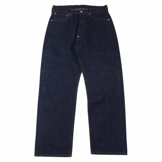 オーディナリーフィッツ シンチバック デニム パンツ インディゴブルー系 30【中古】