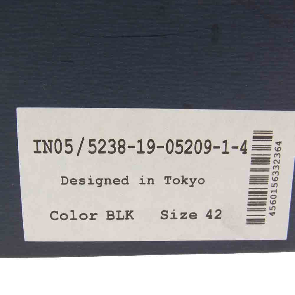 alfredoBANNISTER アルフレッドバニスター レザー グルカ サンダル ブラック系 42【中古】