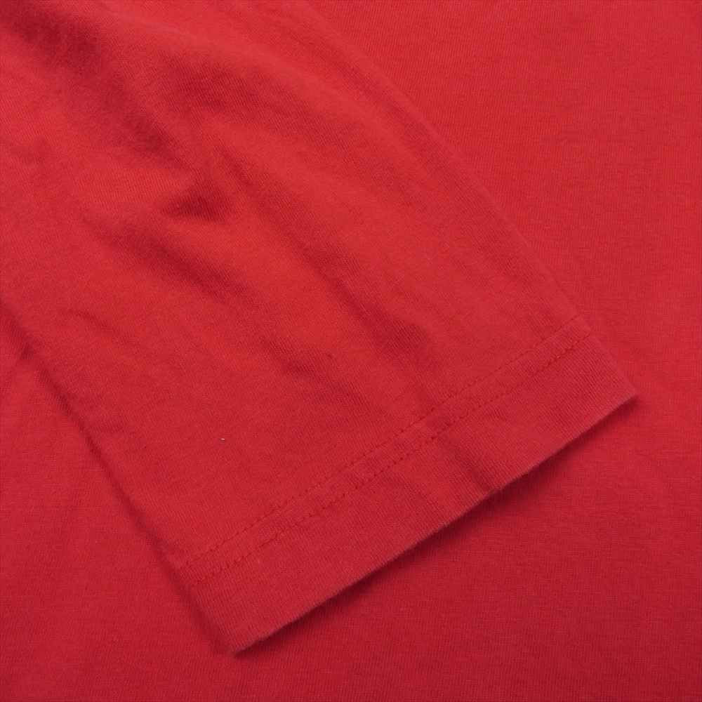 COMME des GARCONS コムデギャルソン SHIRT ロゴプリント ロングスリーブ Tシャツ レッド系 XS【中古】