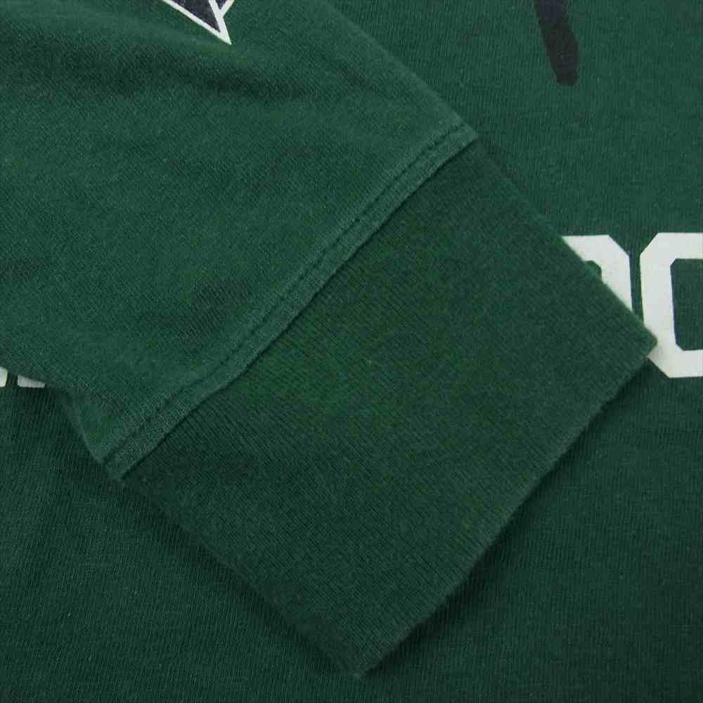 UNDERCOVER アンダーカバー 19SS ZEN TEE 禅 プリント 長袖 Ｔシャツ グリーン系 2【中古】