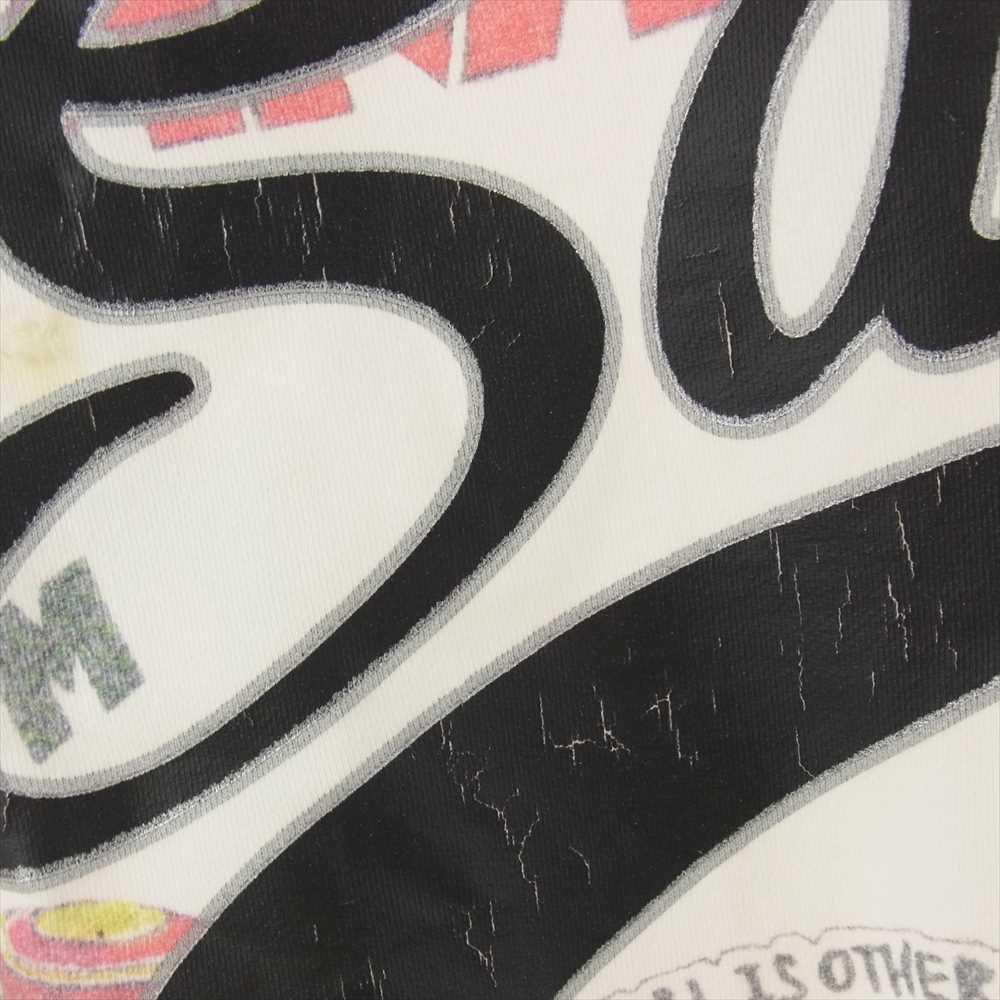 セントマイケル × 村上隆 GRAFF PULLOVER HOODIE  グラフティー スウエット パーカー フーディ L ホワイト系 L【中古】