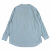 GRAPHPAPER グラフペーパー 22SS GM221-50225 Broad L/S Oversized Band Collar Shirt オーバーサイズ バンドカラー コットン シャツ  ライトグリーン系 F【中古】