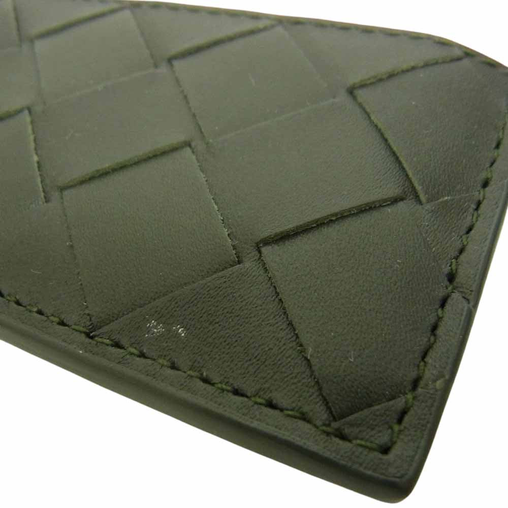 BOTTEGAVENETA ボッテガヴェネタ イントレチャート カードケース ブラック系【中古】