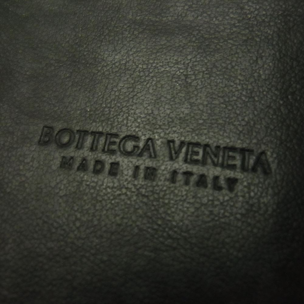 BOTTEGAVENETA ボッテガヴェネタ 596579 イントレチャート コインケース ブラック系【中古】