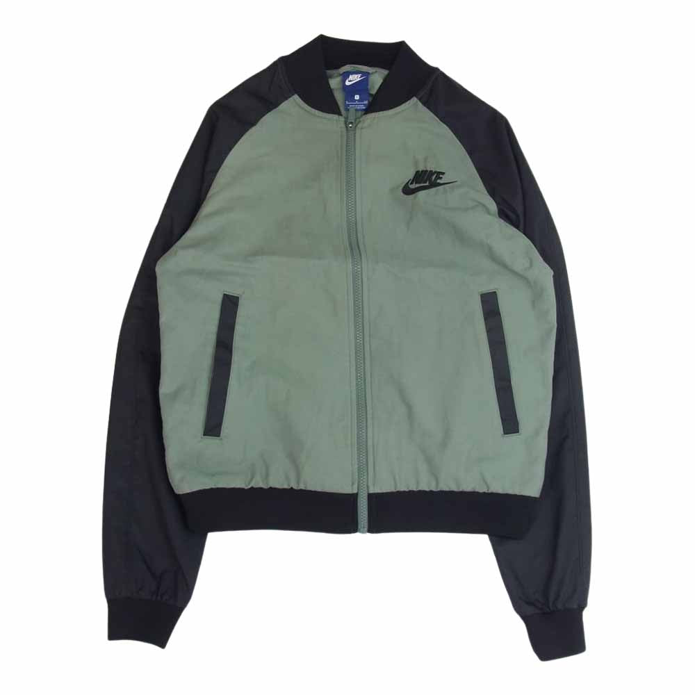 NIKE ナイキ 832225-365 WOVEN PLAYERS JACKET ウーブン プレイヤーズ ジャケット グリーン系 ブラック系 S【中古】