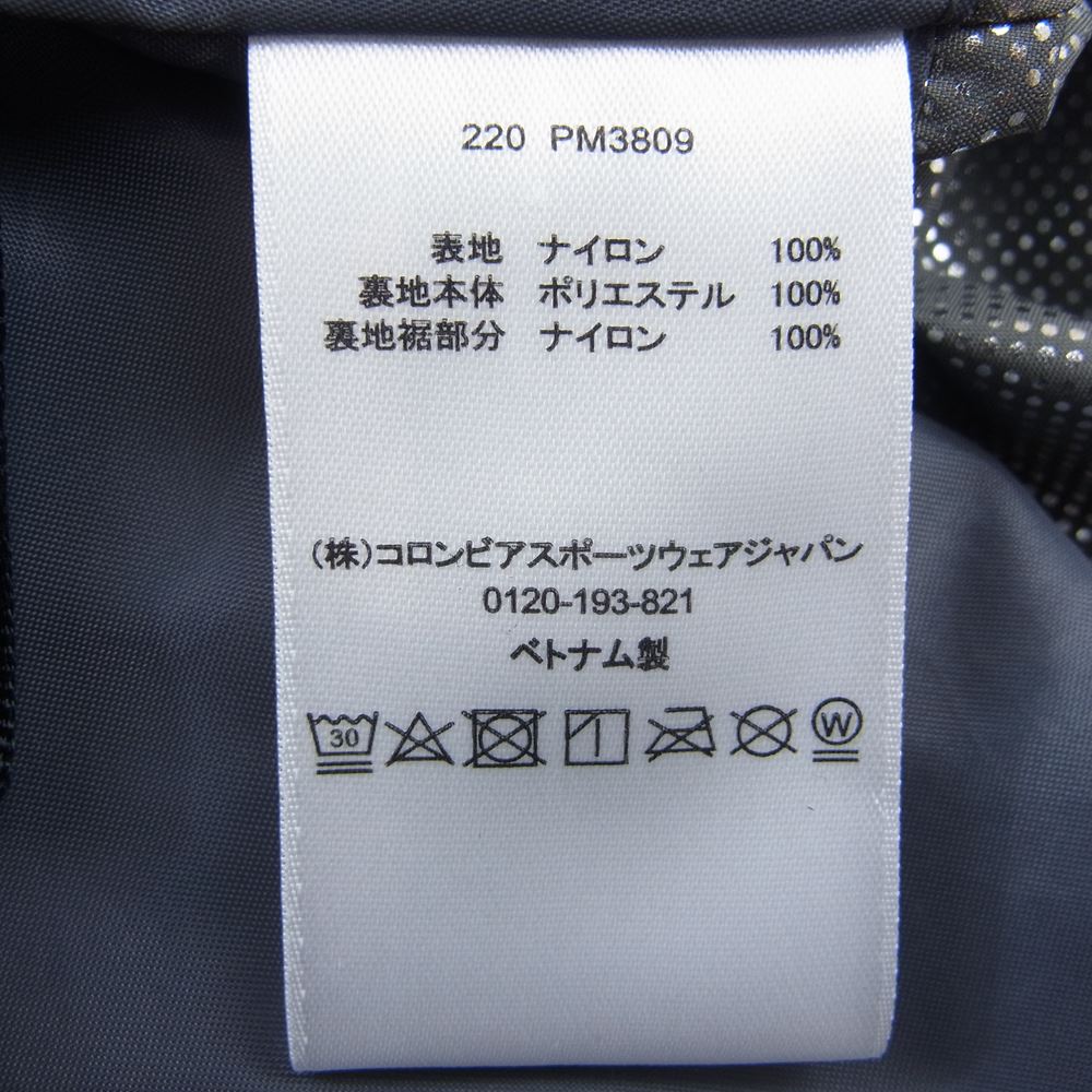 Columbia コロンビア 20AW PM3809  Decruze Summit JKT デクルーズ サミット マウンテンパーカー ナイロンジャケット ブラック系 M【中古】
