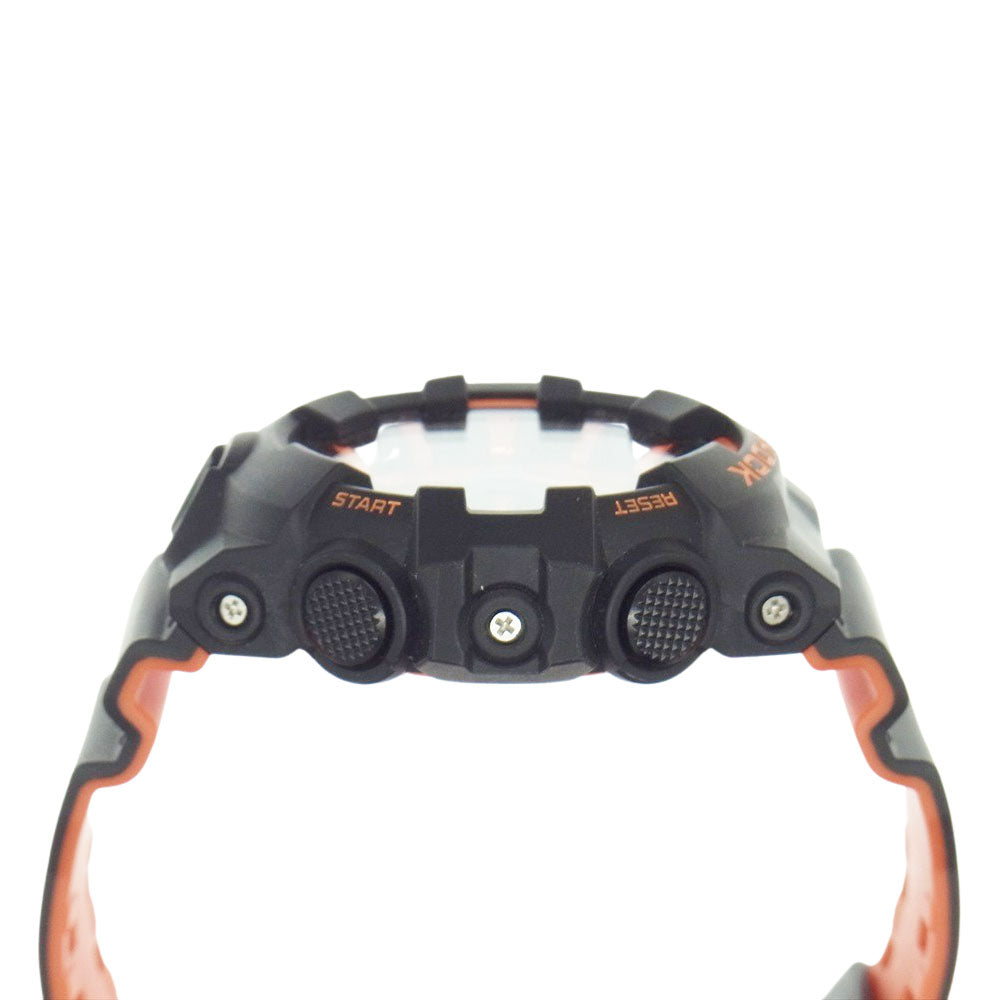 G-SHOCK ジーショック GA-700BR BRIGHT ORANGE COLOR ブライトオレンジ アナデジ クォーツ 腕時計 ウォッチ ブラック系 オレンジ系【中古】
