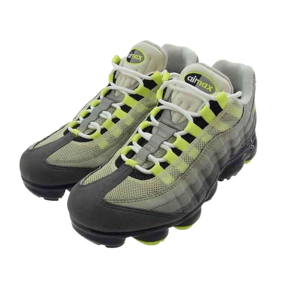 NIKE ナイキ AJ7292-001  AIR VAPORMAX 95 エア ヴェイパー マックス スニーカー グレー系 26.5cm【中古】