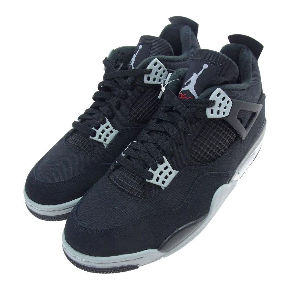 NIKE AIR JORDAN ナイキ ジョーダン DH7138-006 4 SE Black and Light Steel ブラック アンド ライト スティール スニーカー ブラック系 27.5cm【新古品】【未使用】【中古】
