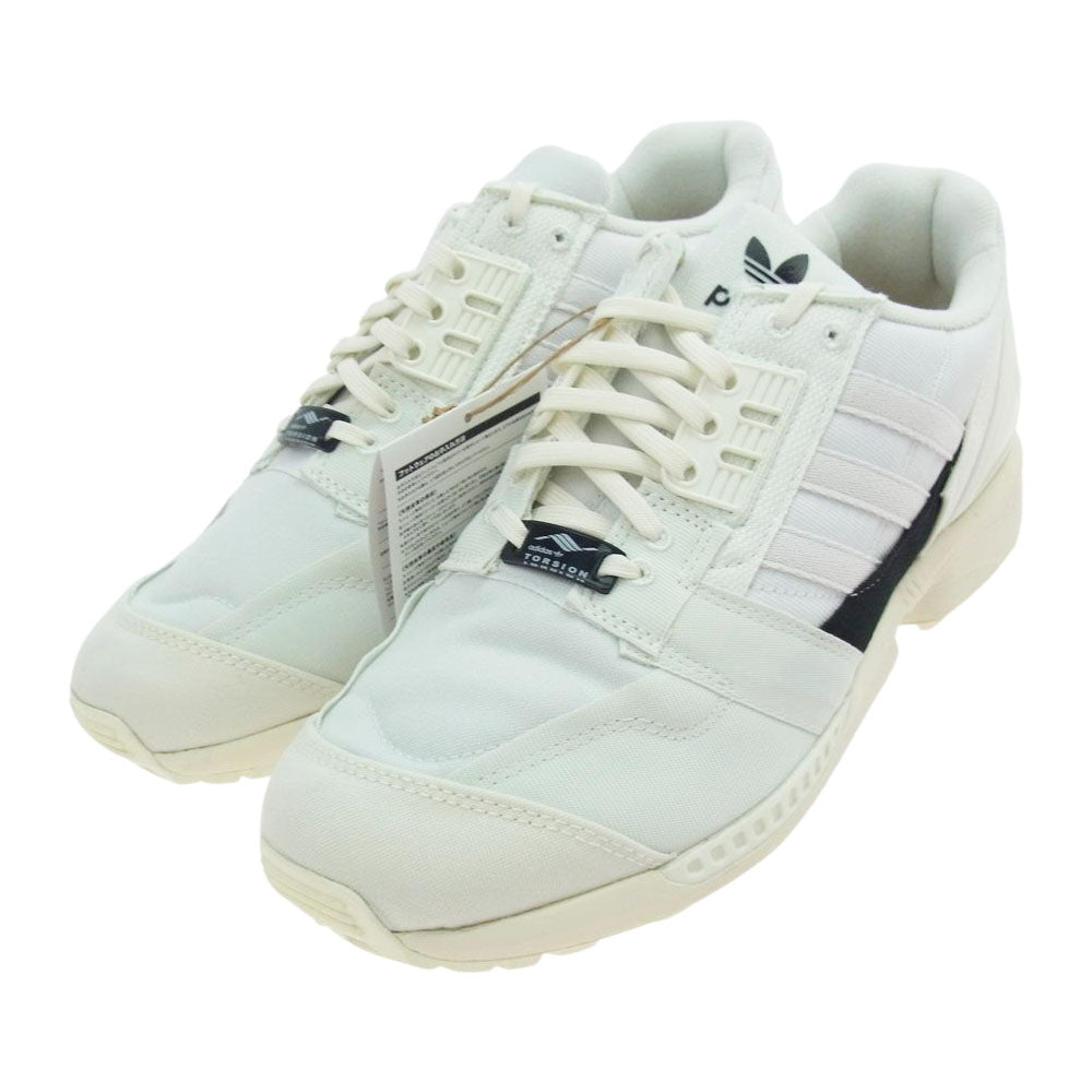 adidas アディダス GV7618 Originals オリジナル ZX 8000 PARLEY パーレイ スニーカー ホワイト ホワイト系 27.5【新古品】【未使用】【中古】