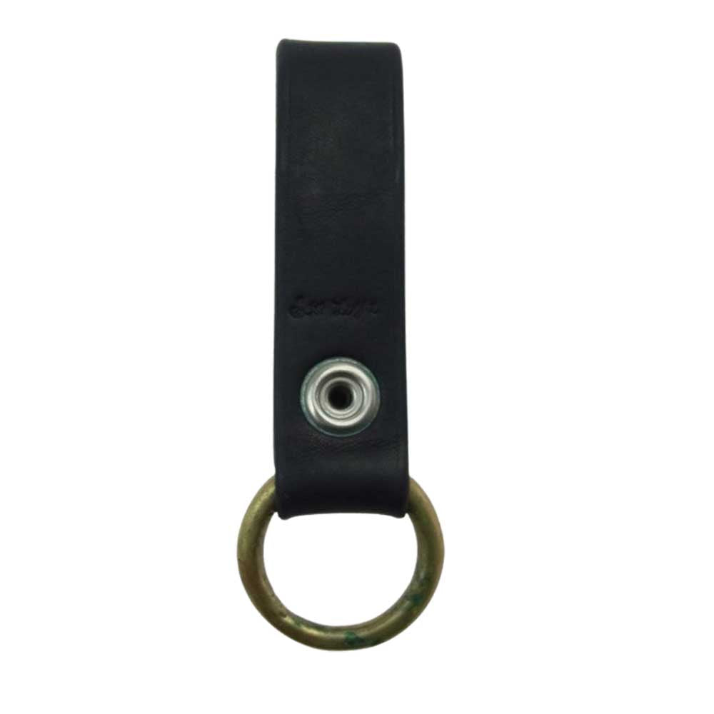 STOPLIGHT ストップライト クロスコンチョ付き レザー ベルトループ ブラック ブラック系【中古】
