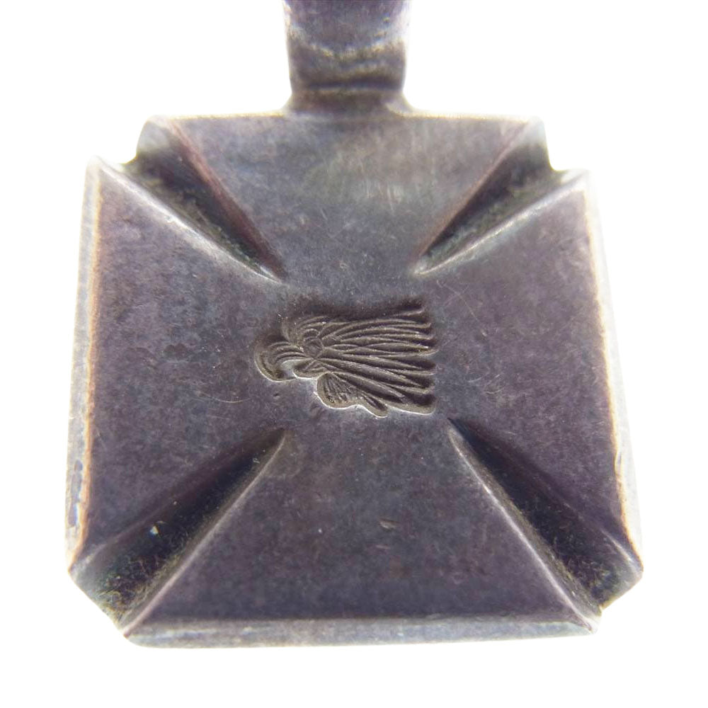 STOPLIGHT ストップライト アイアンクロス イーグル刻印入り ペンダントトップ シルバー系【中古】