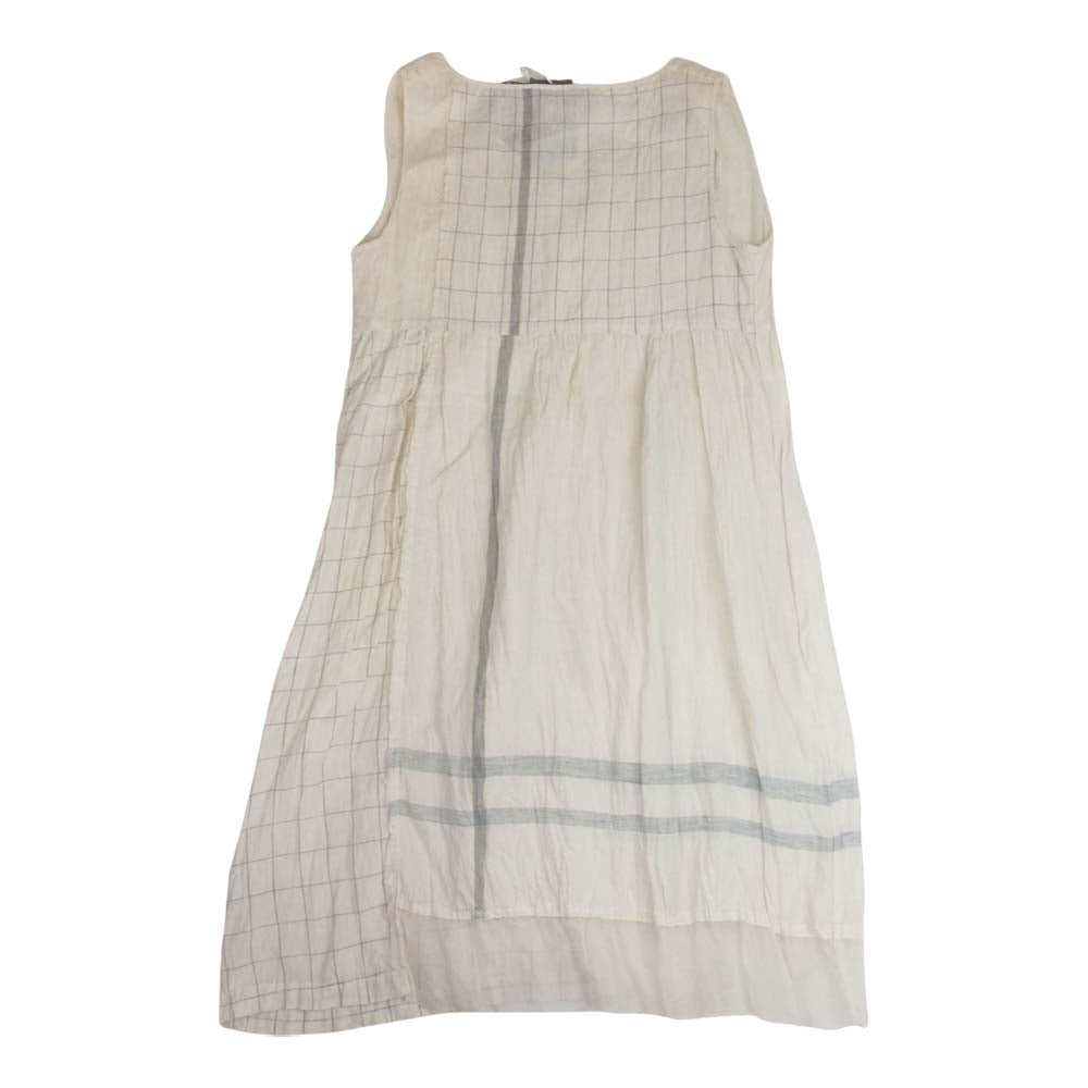 ISABEL MARANT イザベルマラン リネン ワンピース オフホワイト系 46【中古】