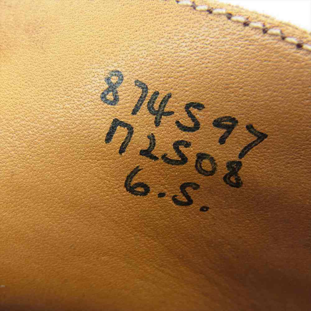 Tricker's トリッカーズ M2508 ウイングチップ カントリー ブーツ レースアップ ブーツ ダークブラウン系 3 1/2【中古】