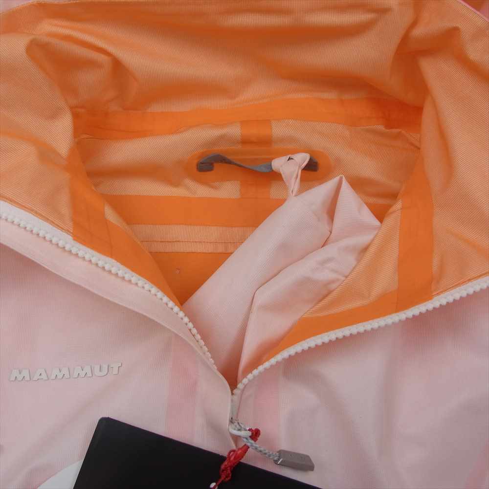 Mammut マムート 1010-26950 Teufelsberg HS Parka トイフェルスベルク パーカー ホワイト系 オレンジ系 M【新古品】【未使用】【中古】