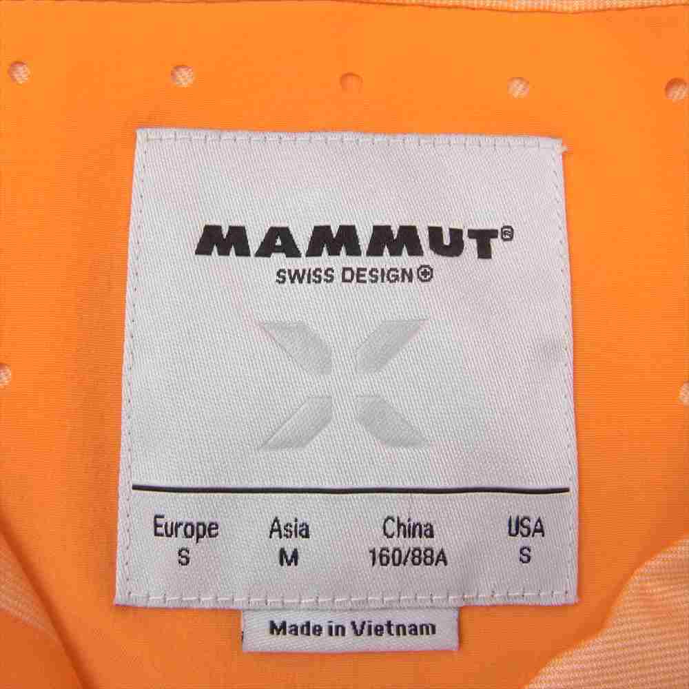 Mammut マムート 1010-26950 Teufelsberg HS Parka トイフェルスベルク パーカー ホワイト系 オレンジ系 M【新古品】【未使用】【中古】