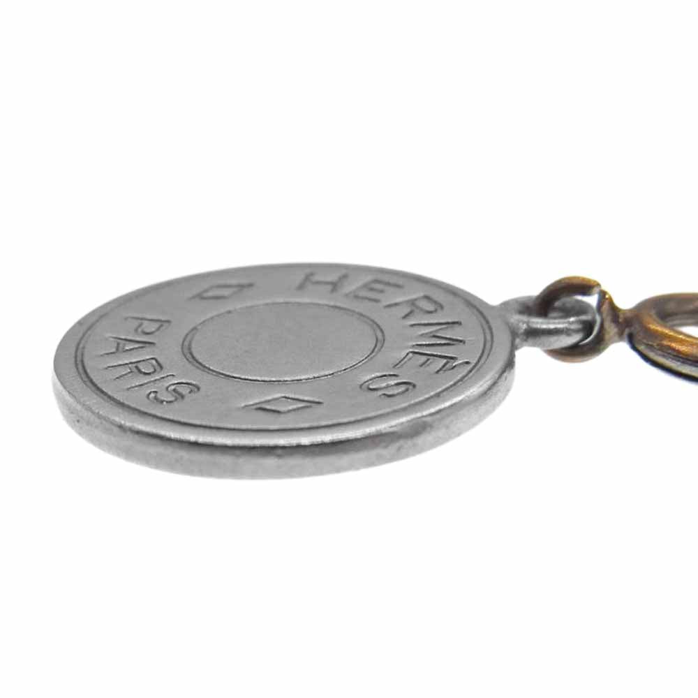 HERMES エルメス セリエ チャーム ペンダント トップ シルバー系【中古】