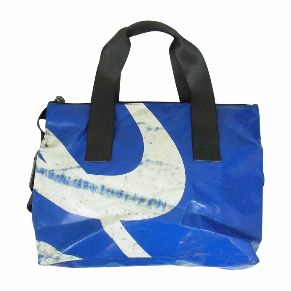 FREITAG フライターグ 2WAY ショルダー ハンド トート バッグ ブルー系【中古】