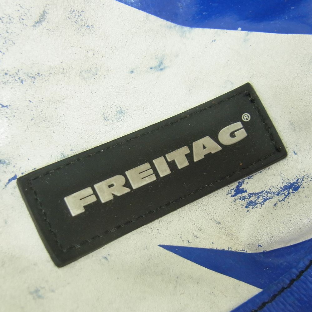 FREITAG フライターグ 2WAY ショルダー ハンド トート バッグ ブルー系【中古】