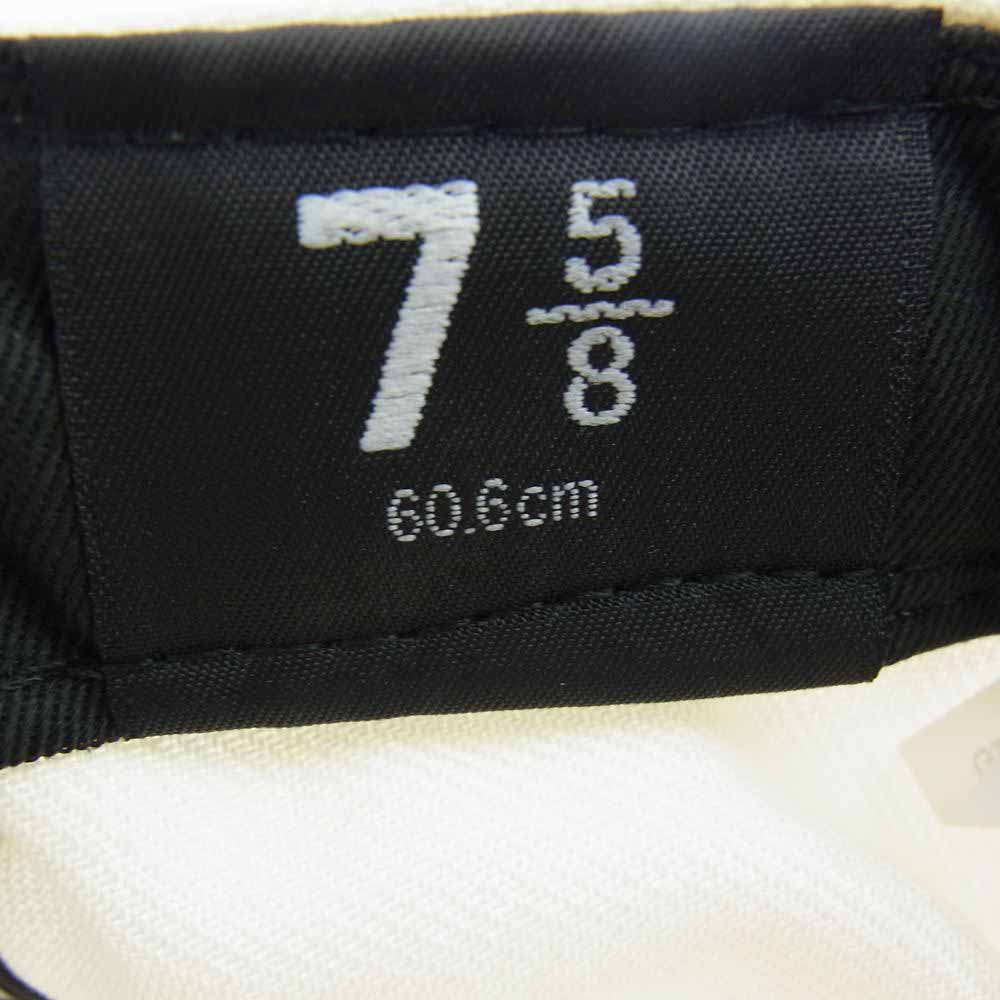 Supreme シュプリーム 20AW World Famous Box Logo New Era Cap ニューエラ ボックスロゴ キャップ オフホワイト系 7 5/8【中古】
