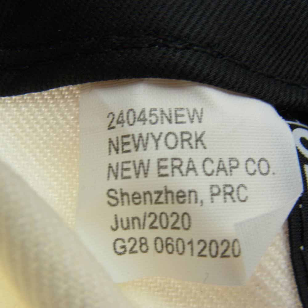 Supreme シュプリーム 20AW World Famous Box Logo New Era Cap ニューエラ ボックスロゴ キャップ オフホワイト系 7 5/8【中古】