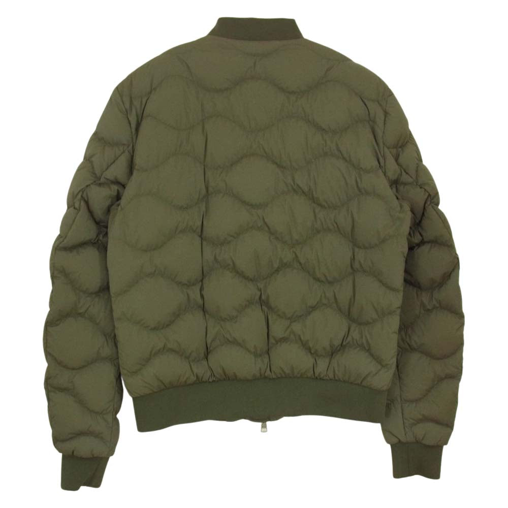 MONCLER モンクレール BORELY キルティング パテッド ダウンジャケット カーキ系 2【極上美品】【中古】