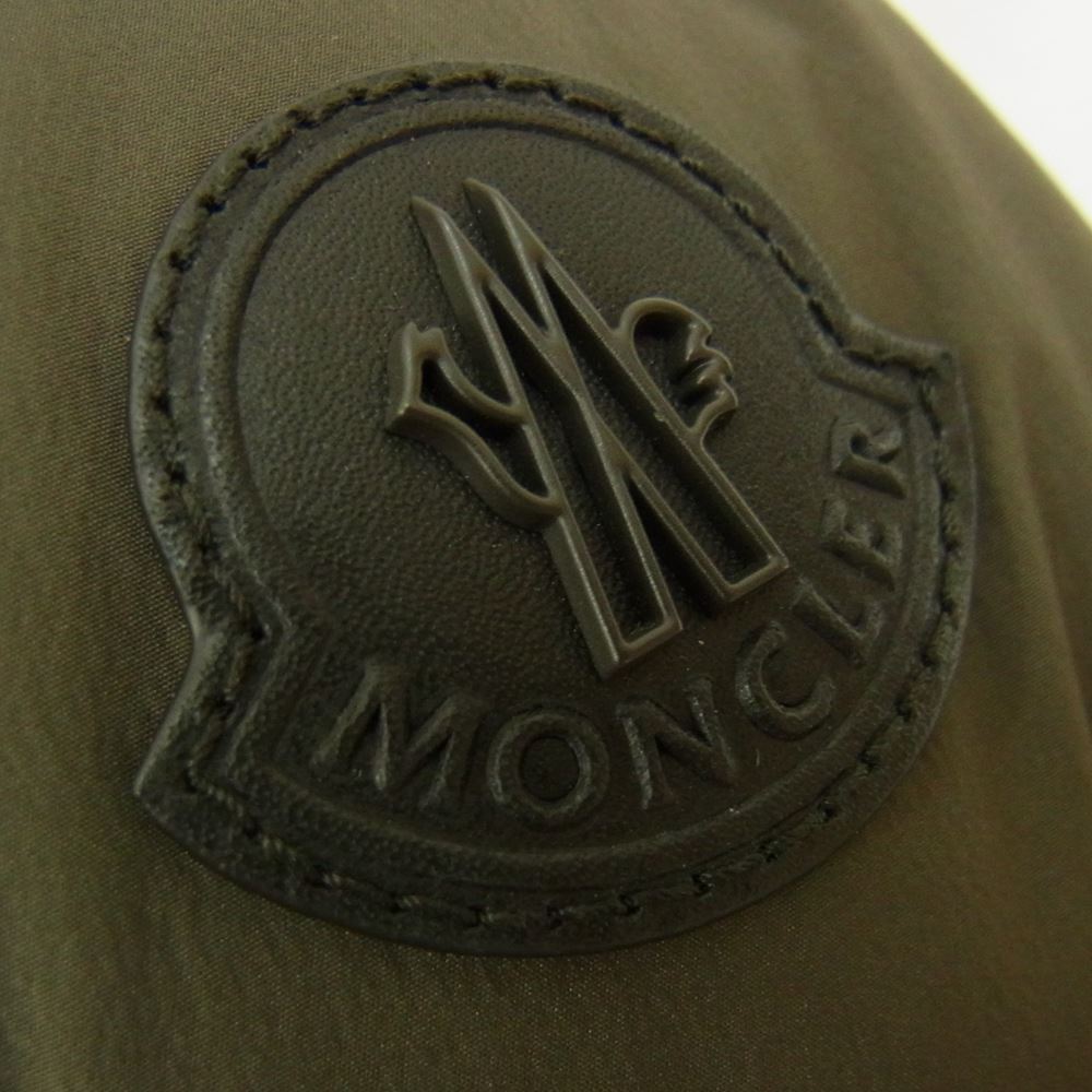 MONCLER モンクレール BORELY キルティング パテッド ダウンジャケット カーキ系 2【極上美品】【中古】