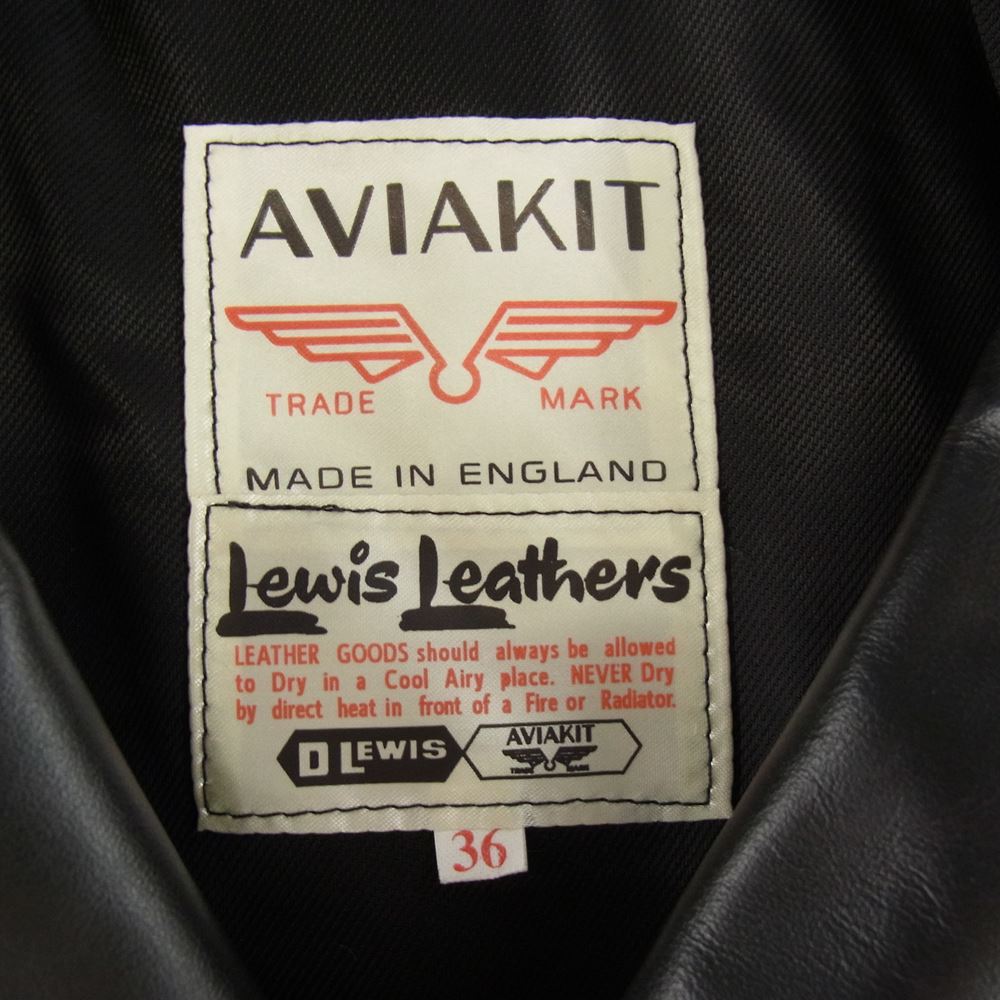 MONCLER モンクレール GENIUS × Lewis Leathers × FRAGMENT DWAYNE CYCLONE ジーニアス ルイスレザー フラグメント ドウェイン サイクロン レザー ライダースジャケット ブラック系 36【新古品】【未使用】【中古】