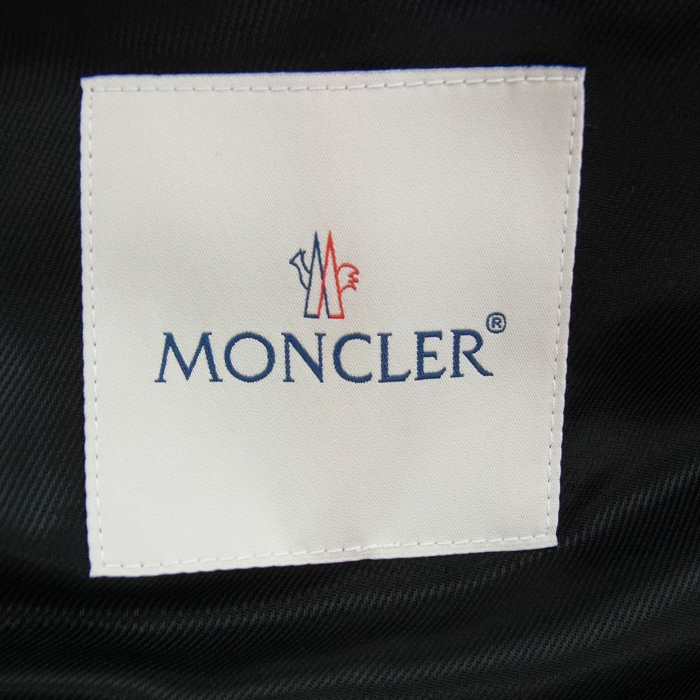MONCLER モンクレール GENIUS × Lewis Leathers × FRAGMENT DWAYNE CYCLONE ジーニアス ルイスレザー フラグメント ドウェイン サイクロン レザー ライダースジャケット ブラック系 36【新古品】【未使用】【中古】