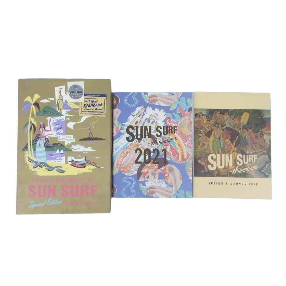 東洋エンタープライズ SS38201 SUN SURF サンサーフ SPECIAL EDITION S/S RAYON HAWAIIAN SHIRT ONE HUNDRED TIGERS 百虎 ネイビー系 L【極上美品】【中古】