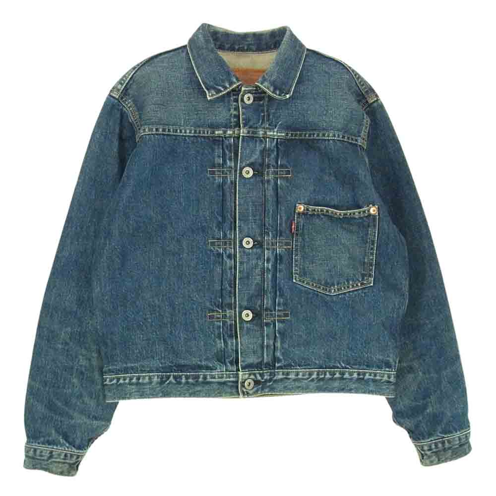 Levi's リーバイス 71506 ボタン裏刻印J02 1st 復刻 Denim Jacket デニムジャケット インディゴブルー系 38【美品】【中古】