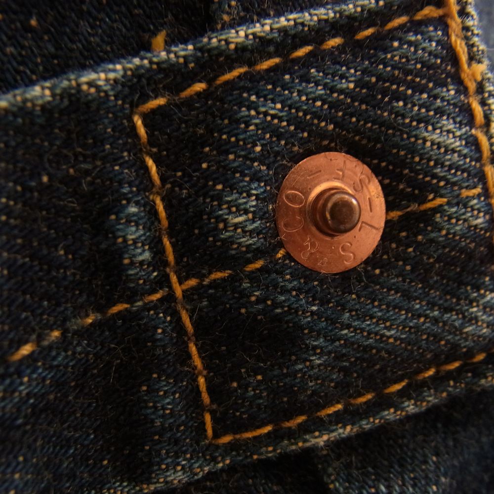 ビンテージGジャンリーバイスJO２刻印 Levi's リーバイス 71506 ボタン裏刻印J02 1st 復刻 Denim Jacket