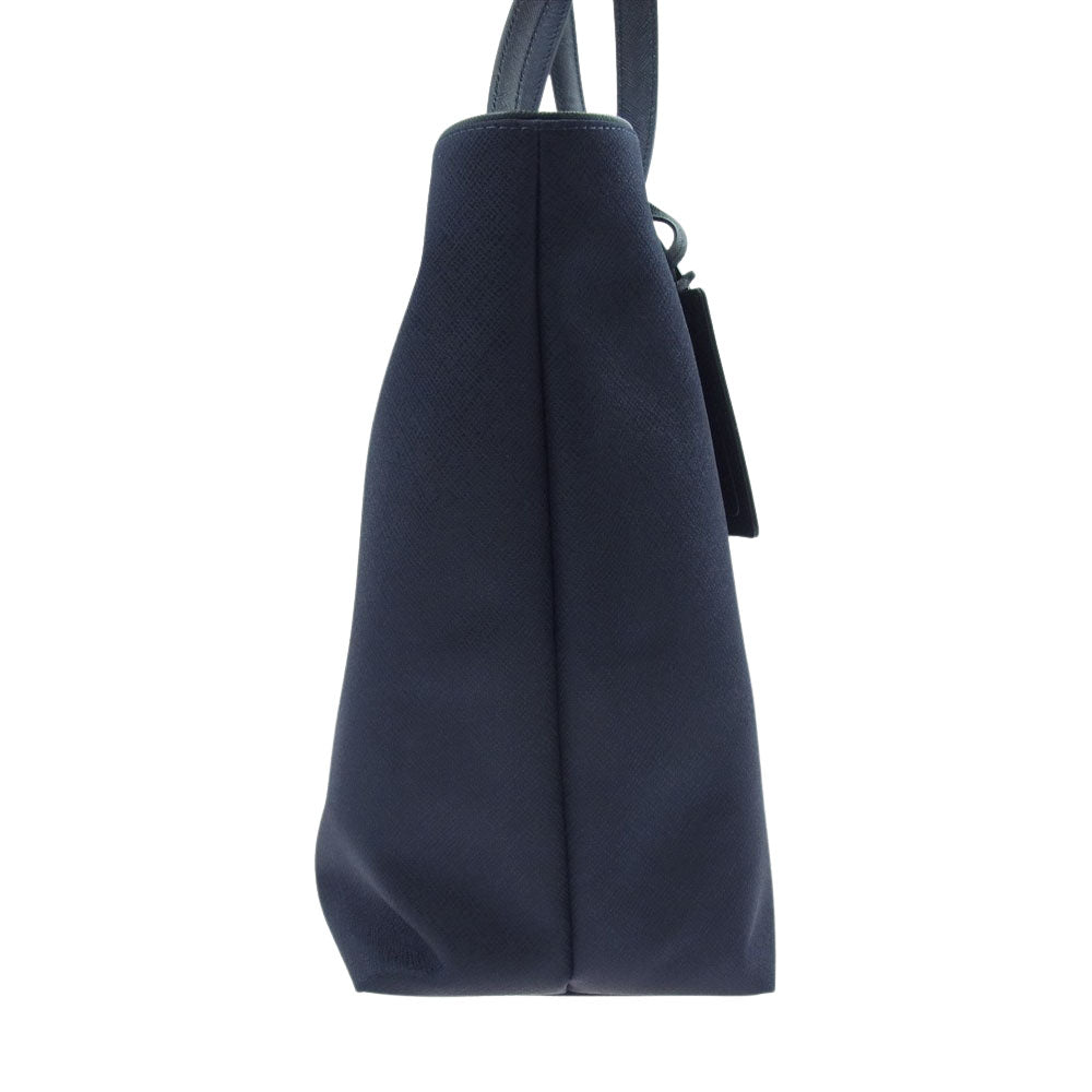 PELLE MORBIDA ペッレモルビダ pmo-ca113 CA113 パスケース ＆ ホイッスル カジュアル トート バッグ ネイビー ダークネイビー系【新古品】【未使用】【中古】