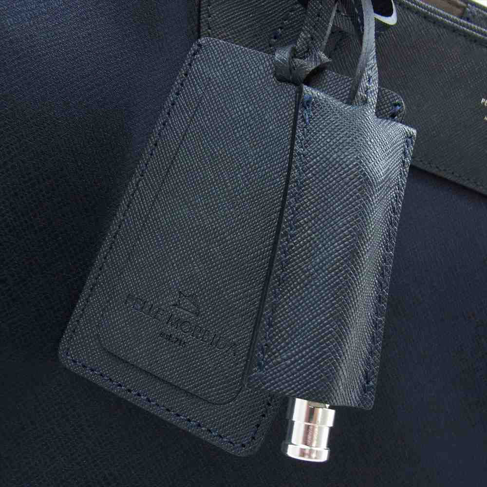 PELLE MORBIDA ペッレモルビダ pmo-ca113 CA113 パスケース ＆ ホイッスル カジュアル トート バッグ ネイビー ダークネイビー系【新古品】【未使用】【中古】