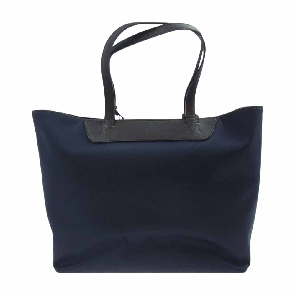 PELLE MORBIDA ペッレモルビダ pmo-ca113 CA113 パスケース ＆ ホイッスル カジュアル トート バッグ ネイビー系【新古品】【未使用】【中古】