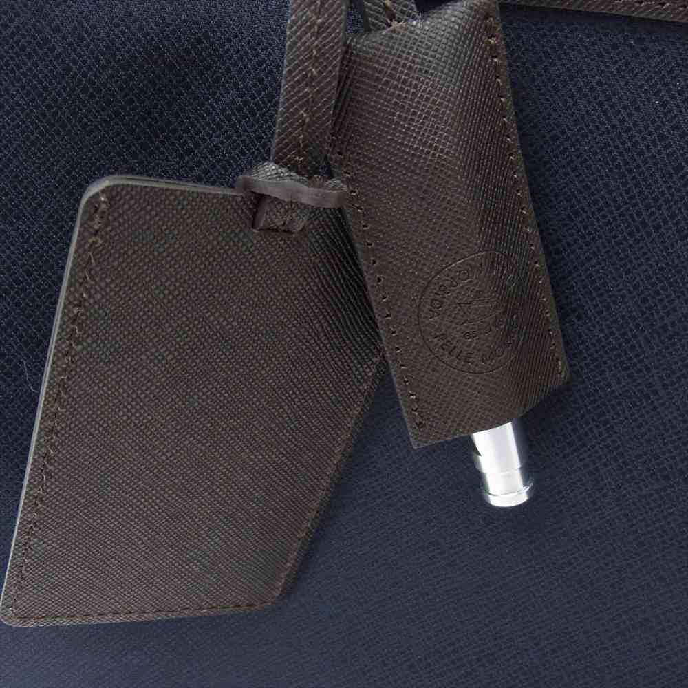 PELLE MORBIDA ペッレモルビダ pmo-ca113 CA113 パスケース ＆ ホイッスル カジュアル トート バッグ ネイビー系【新古品】【未使用】【中古】