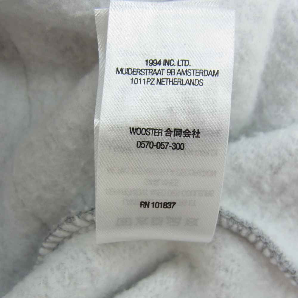 Supreme シュプリーム 22SS  × Burberry Box Logo Hooded Sweatshirt バーバリー ボックス ロゴ パーカー スウェットパーカー フーディ グレー系 S【中古】