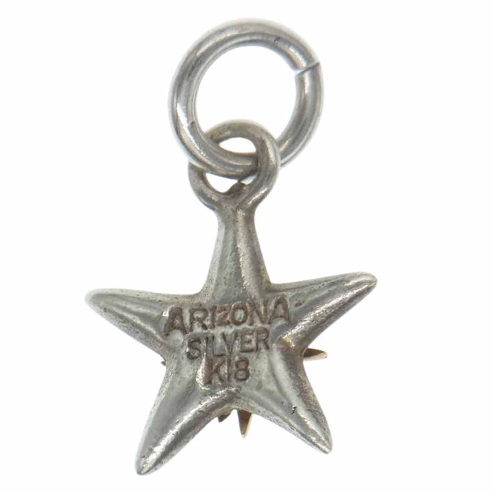 ARIZONA FREEDOM アリゾナフリーダム K18 太陽神 セカンド トップ スター シルバー SV925【中古】