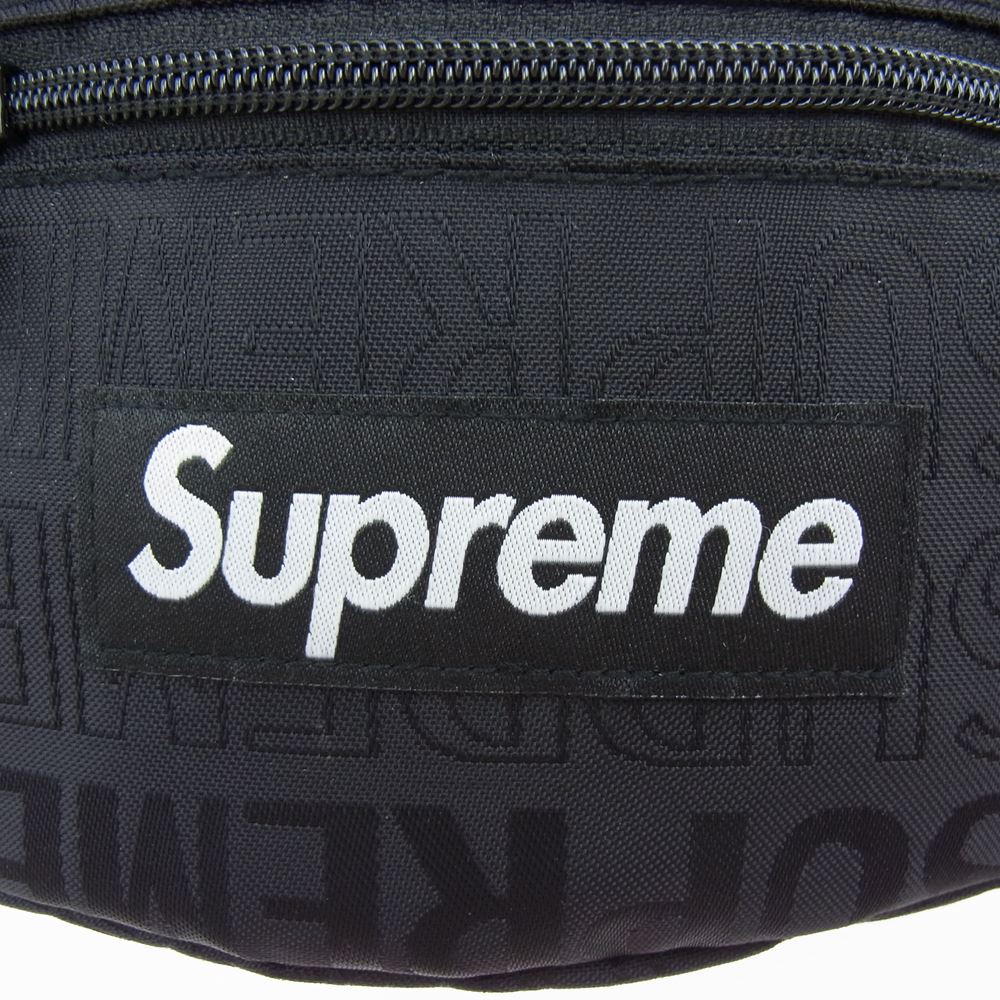 Supreme シュプリーム 19SS Waist Bag ボックス ロゴ ウエスト バック ブラック系【中古】