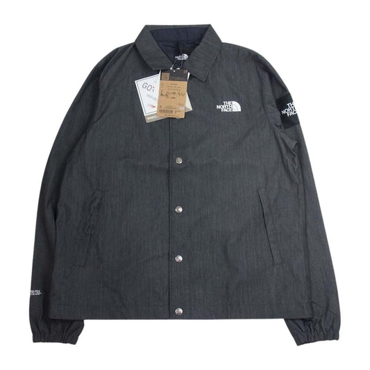 THE NORTH FACE ノースフェイス NP12042  GTX デニム コーチ ジャケット ブラックデニム インディゴブルー系 S【新古品】【未使用】【中古】