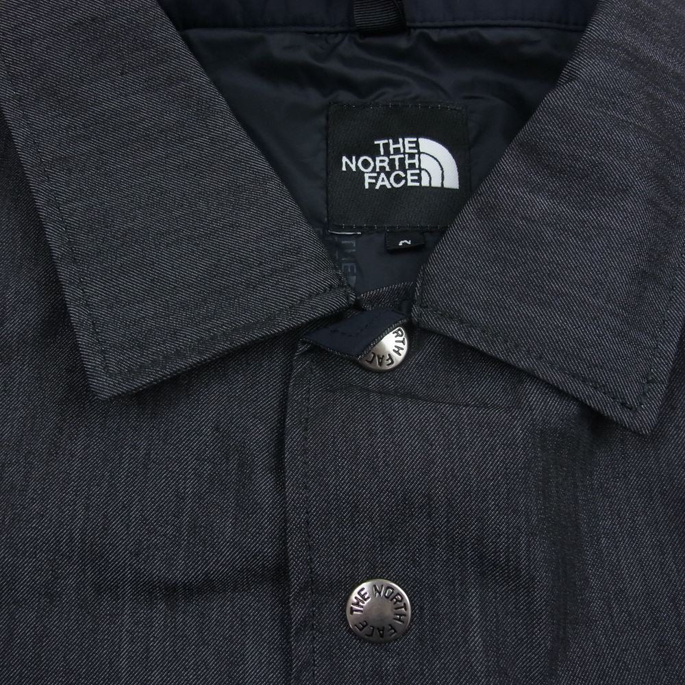 THE NORTH FACE ノースフェイス NP12042  GTX デニム コーチ ジャケット ブラックデニム インディゴブルー系 S【新古品】【未使用】【中古】