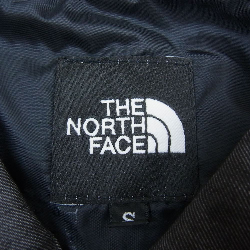 THE NORTH FACE ノースフェイス NP12042  GTX デニム コーチ ジャケット ブラックデニム インディゴブルー系 S【新古品】【未使用】【中古】