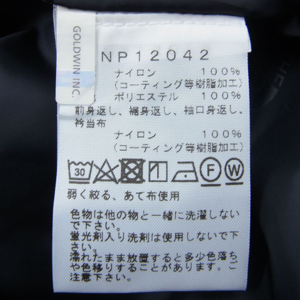 THE NORTH FACE ノースフェイス NP12042  GTX デニム コーチ ジャケット ブラックデニム インディゴブルー系 S【新古品】【未使用】【中古】