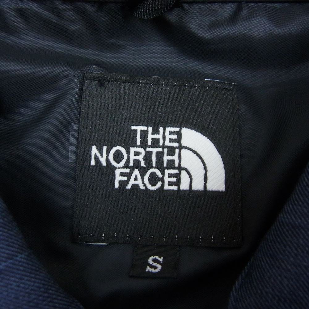 THE NORTH FACE ノースフェイス NP12042 GTX デニム コーチ ジャケット インディゴデニム インディゴブルー系 S【新古品】【未使用】【中古】