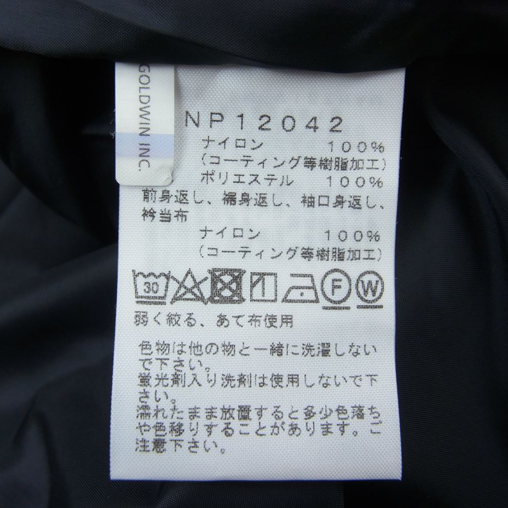 THE NORTH FACE ノースフェイス NP12042 GTX デニム コーチ ジャケット インディゴデニム インディゴブルー系 S【新古品】【未使用】【中古】