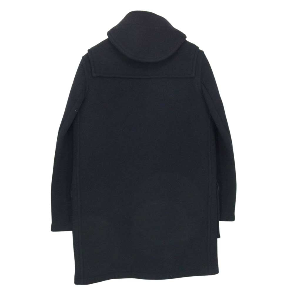 Gloverall グローバーオール 裏地 チェック ダッフルコート ネイビー系 M【美品】【中古】